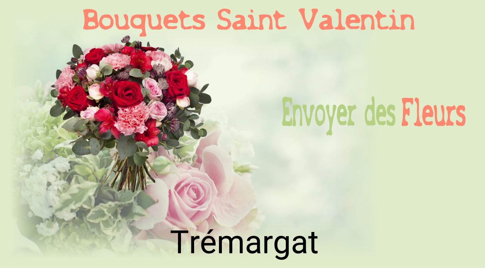 Roses de Saint-Valentin livrées à Trémargat
